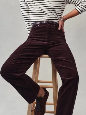 NWT SPANX Authentic 360 Corduroy 90s Straight Leg Jeans - L